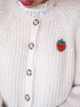 BROCHE FRAISE